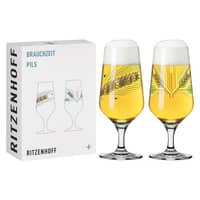 Brauchzeit pilsnerglas, 2-pack, NO:5&6