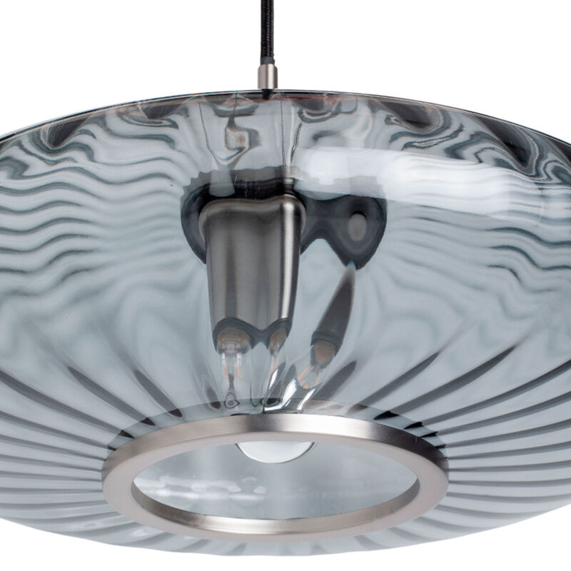Urc loftlampe 36 cm, smoke