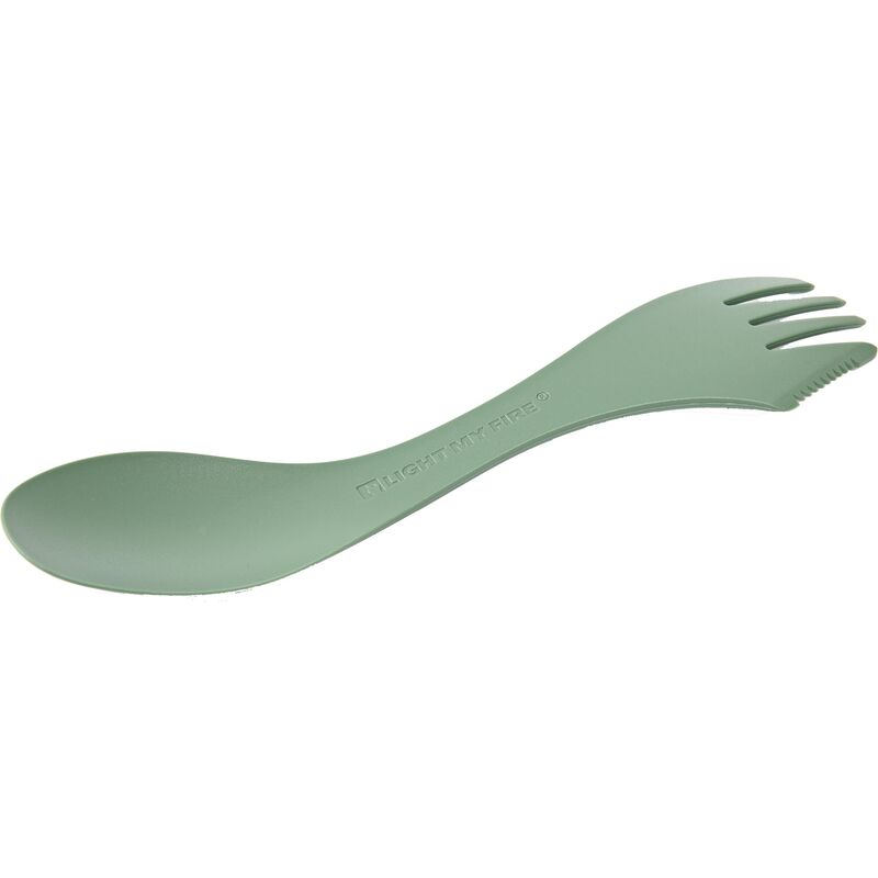 Serveringsspork large, sandy green