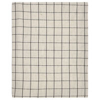 House Doctor Join duk, svart/off-white