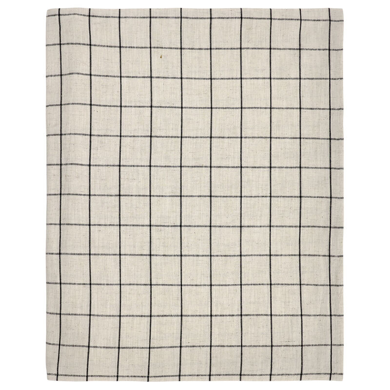 House Doctor Join Bordsduk, black/off-white