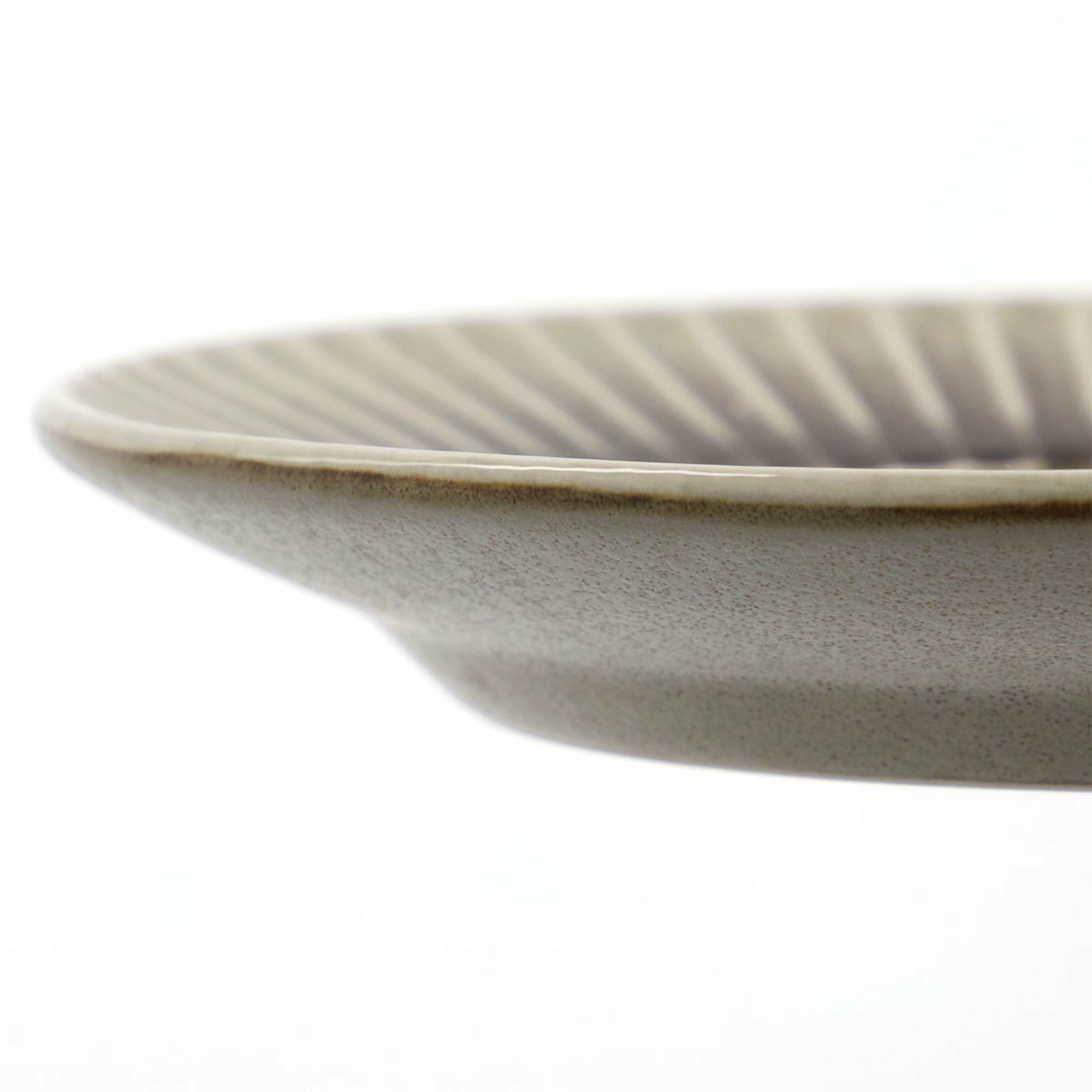 Alternativ bild 1 för House Doctor Pleat kakfat Ø 16 cm, grå/brun