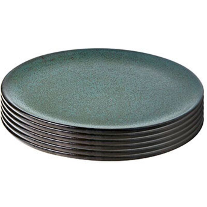 RAW Desserttallerken 20 cm 6 stk, Grønn 