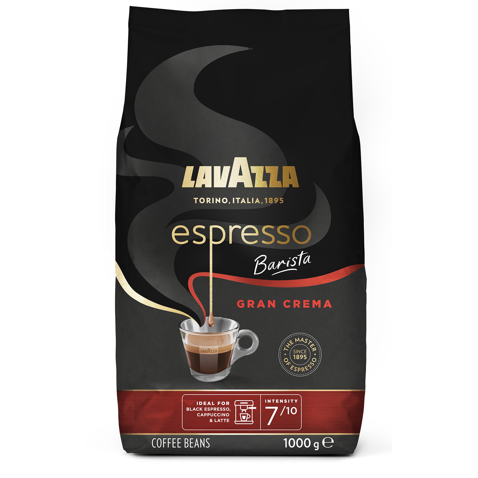 Produktfoto för Lavazza Espresso Barista Gran Crema kaffebönor, 1 kg