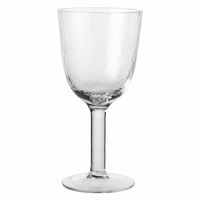 Broste Hammered Hvidvinsglas, klar