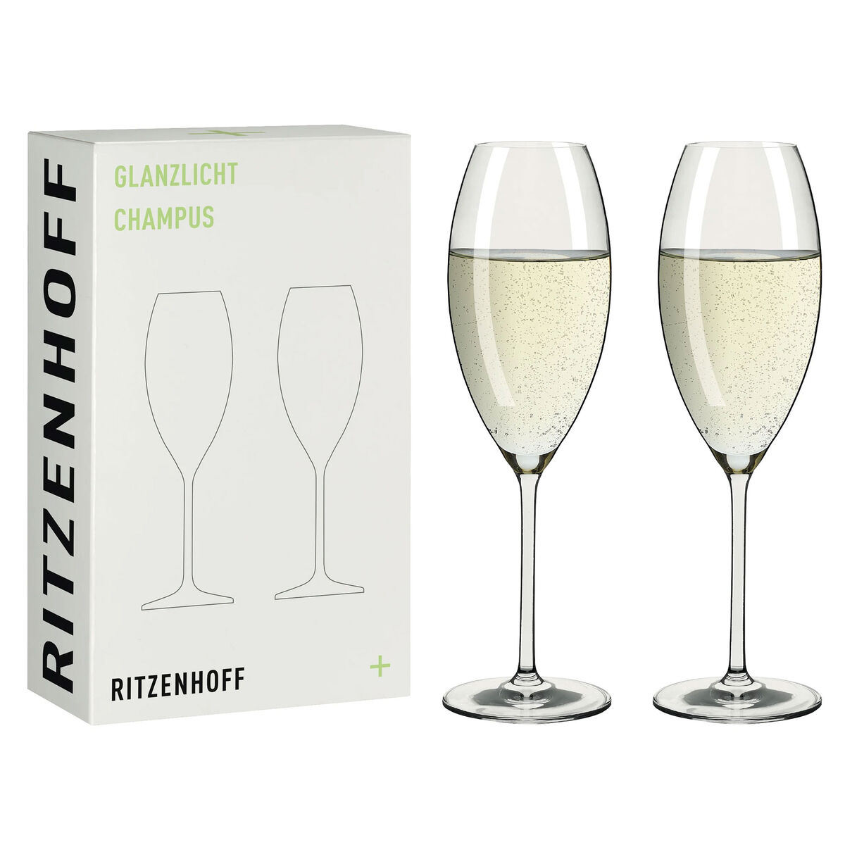 Ritzenhoff Glanzlicht samppanjalasi, 2-pack