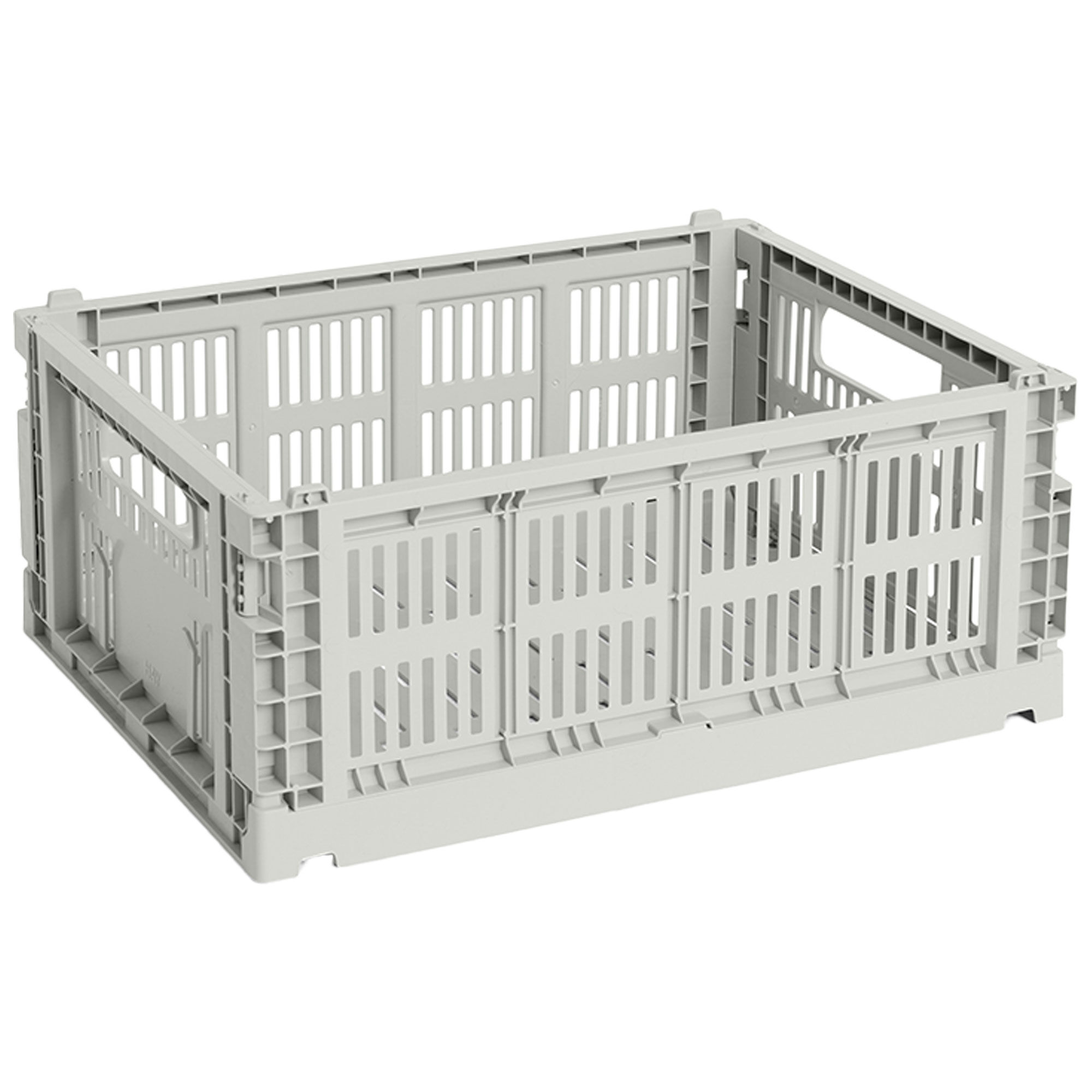 HAY Colour Crate Medium oppbevaringsboks, grey