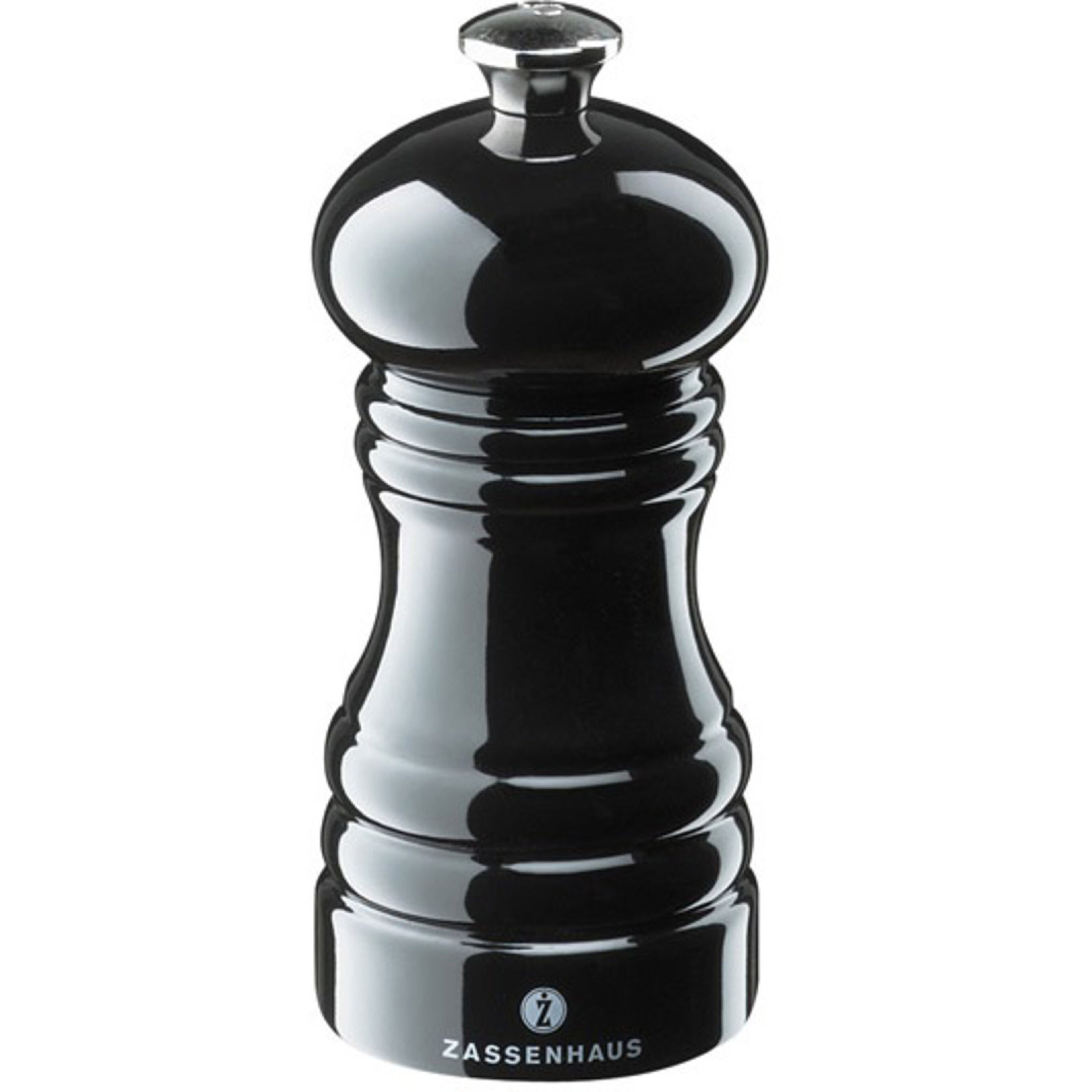 Berlin Pepparkvarn 12 cm Svart Blank