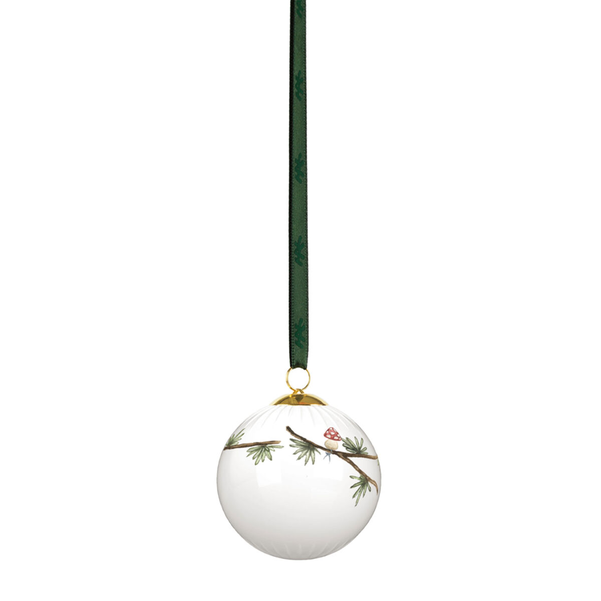 Kähler Hammershøi Christmas 2025 julkula 6 cm, vit