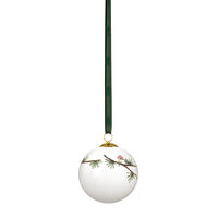 Kähler Hammershøi Christmas 2025 julkula 6 cm, vit