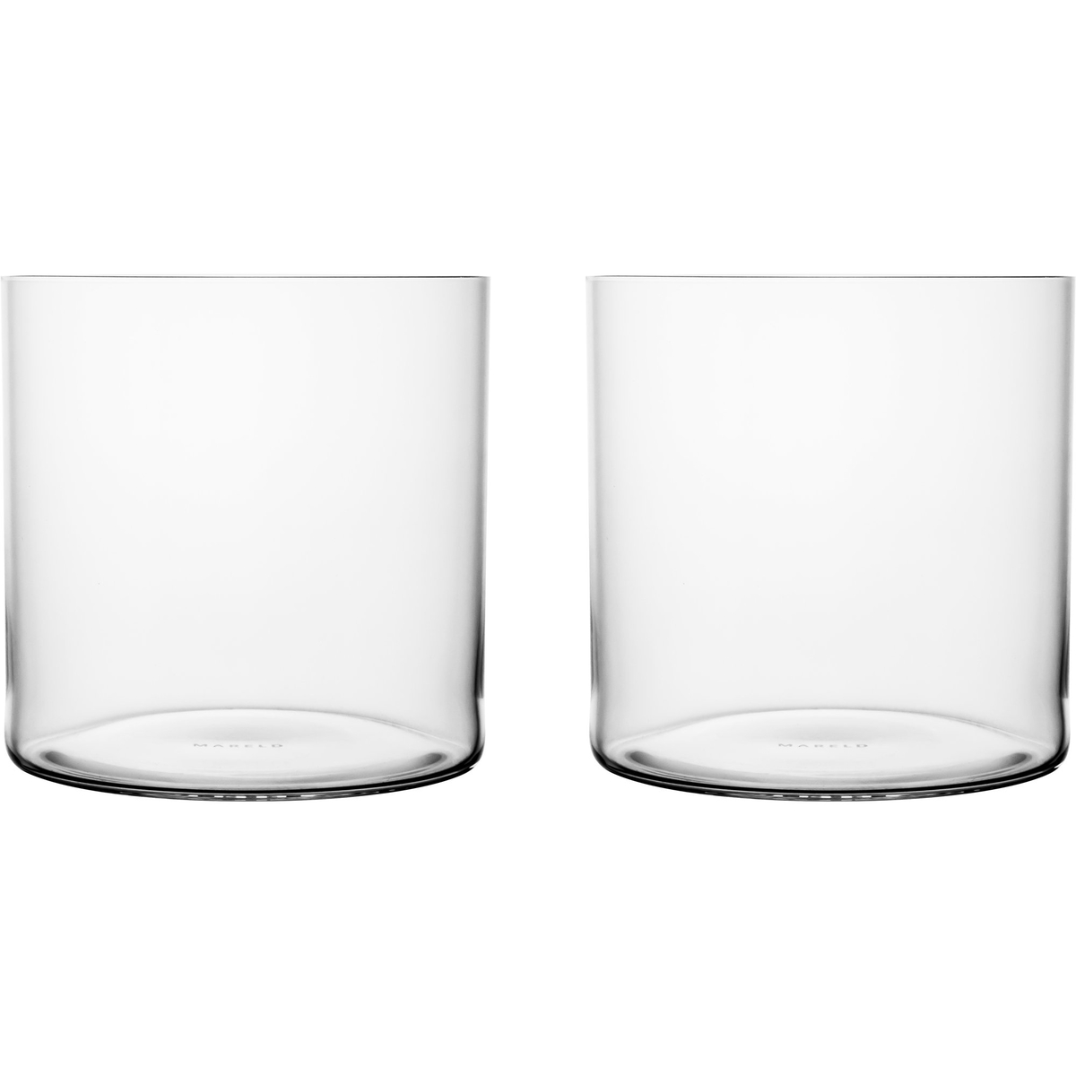 Tyndt tumblerglas 350 ml, 2 stk. krystalglas