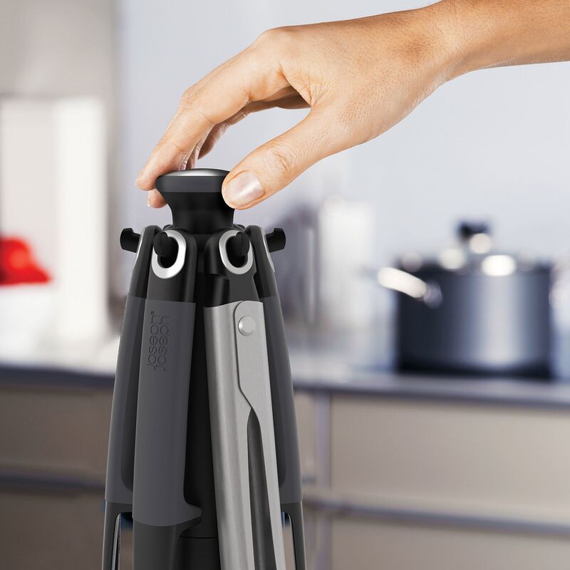 Elevate™ redskapsset med hållare 6 delar, grå