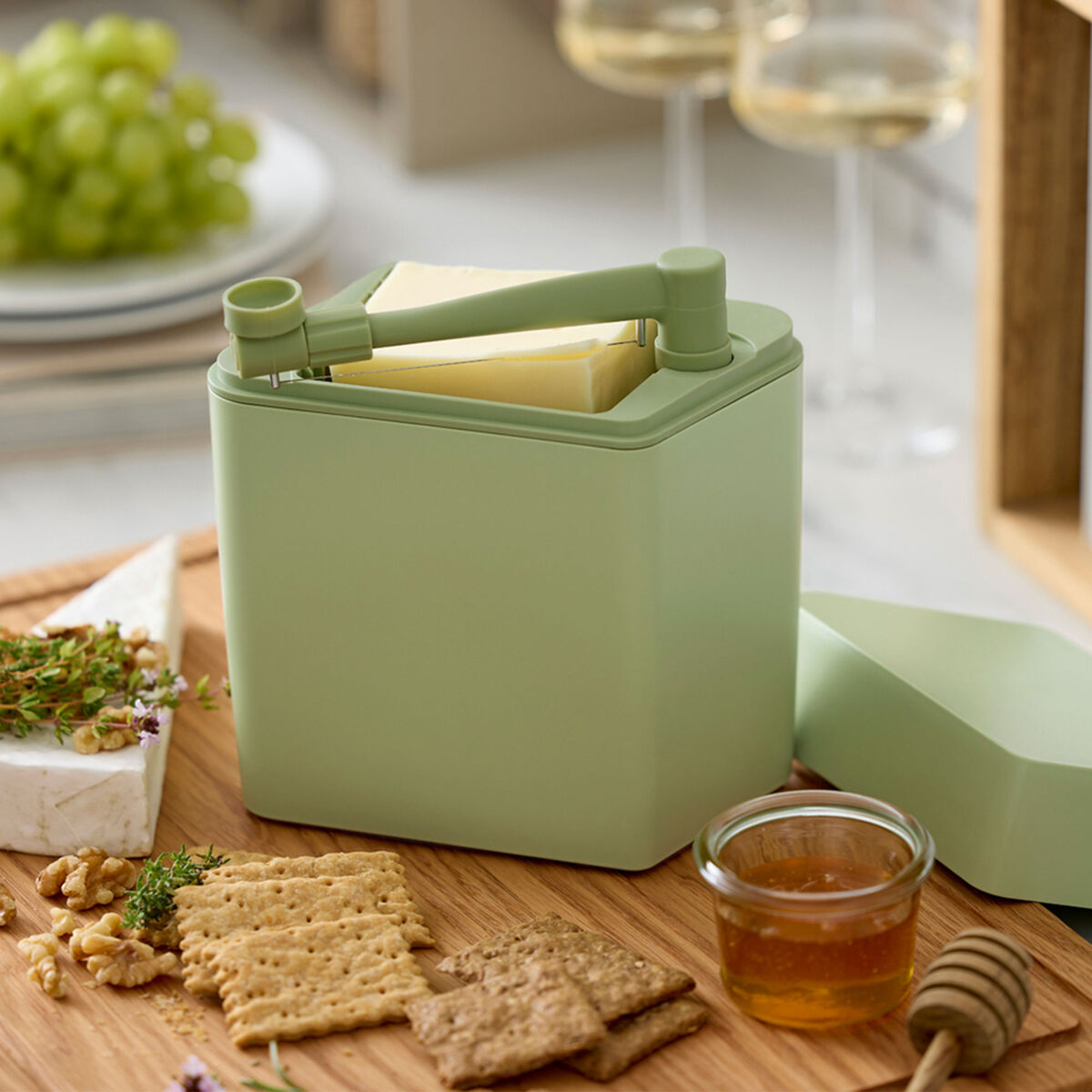 Classic osteboks, misty green