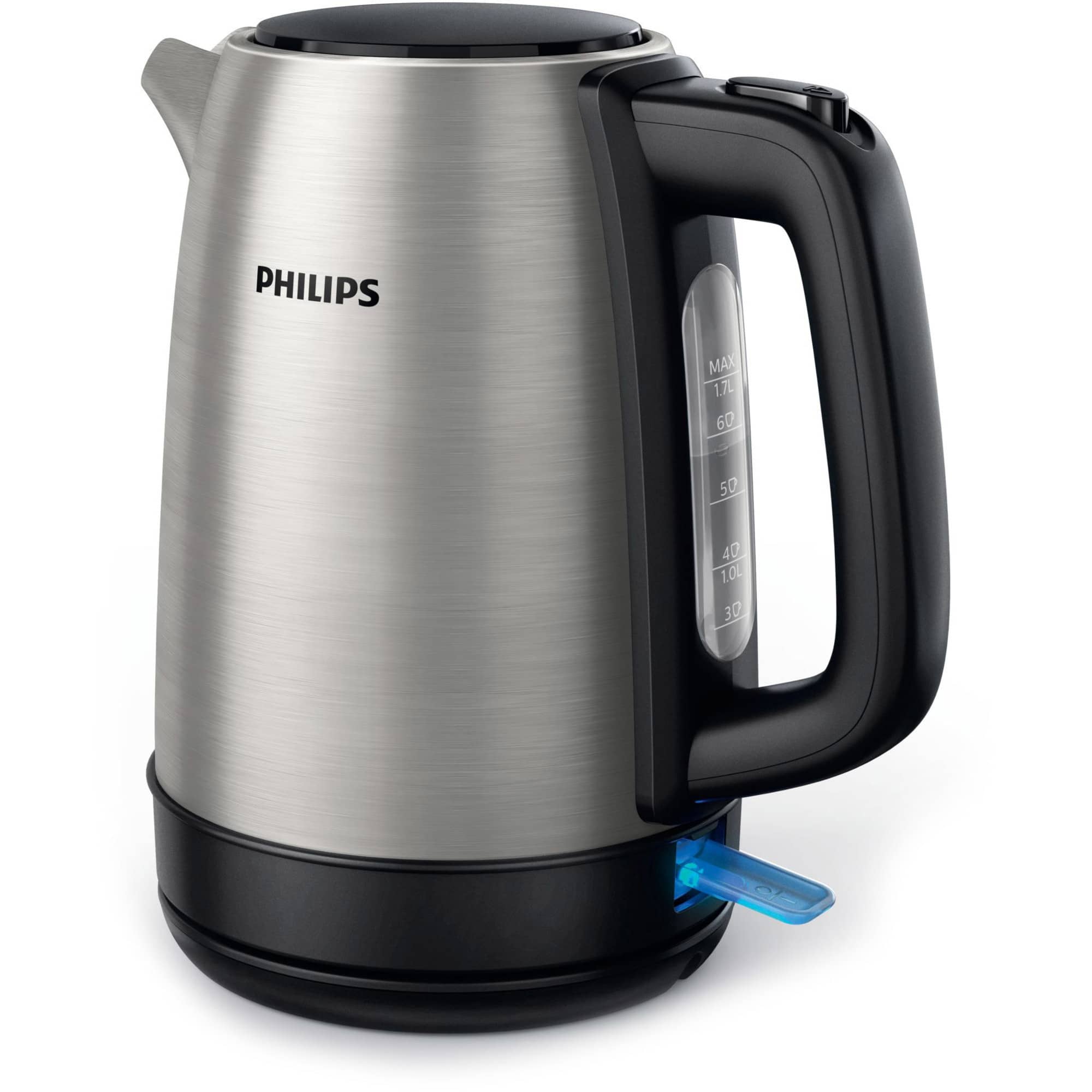 Produktfoto för Philips HD9350/90 Vattenkokare, 1,7 liter, metall