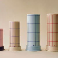 HAY Blokklys large, lyseblå/blue grid check