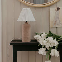 Flora Mud bordslampa, 39 cm