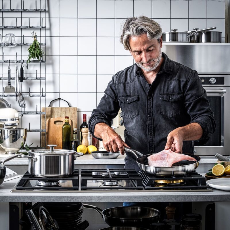 Cookware Collection -paistinpannu, hopea, 24 cm