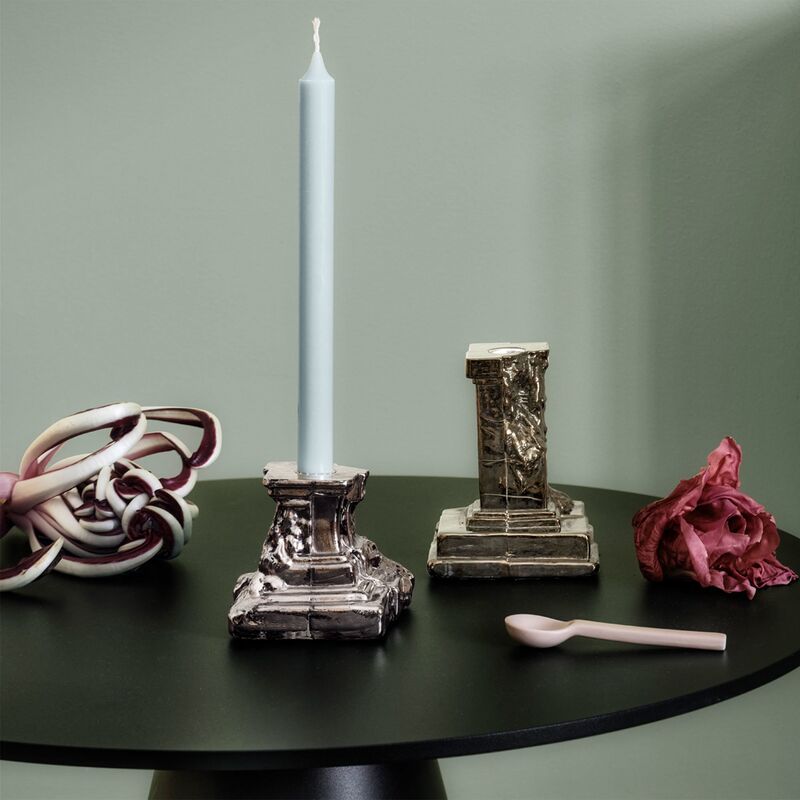 Rocky Baroque kynttilänjalka 95 mm, glozzy glaze