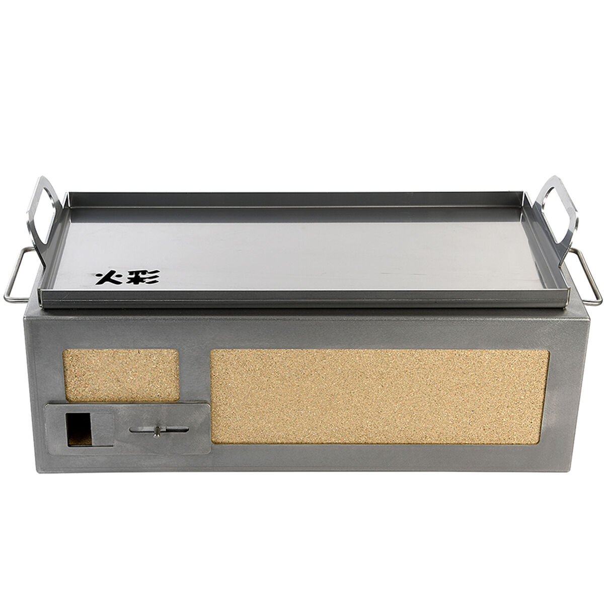 Kasai Konro Plancha Solid Stegeplade (Medium Long)