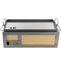 Kasai Konro Plancha Solid Stegeplade (Medium Long)