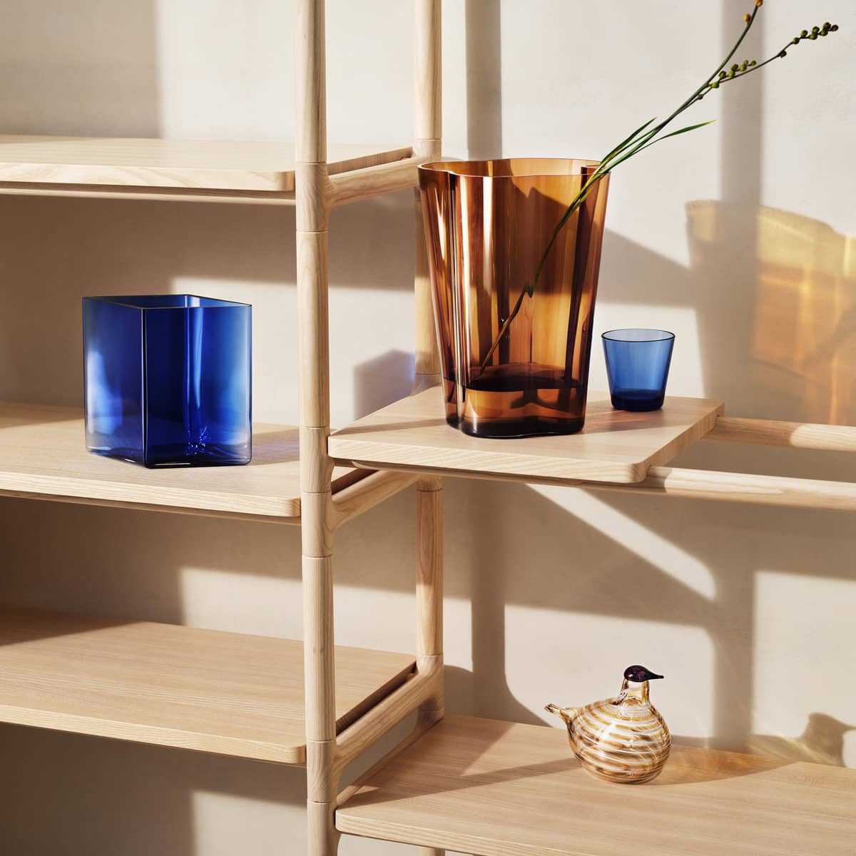 Aalto vase, 27 cm, kobber