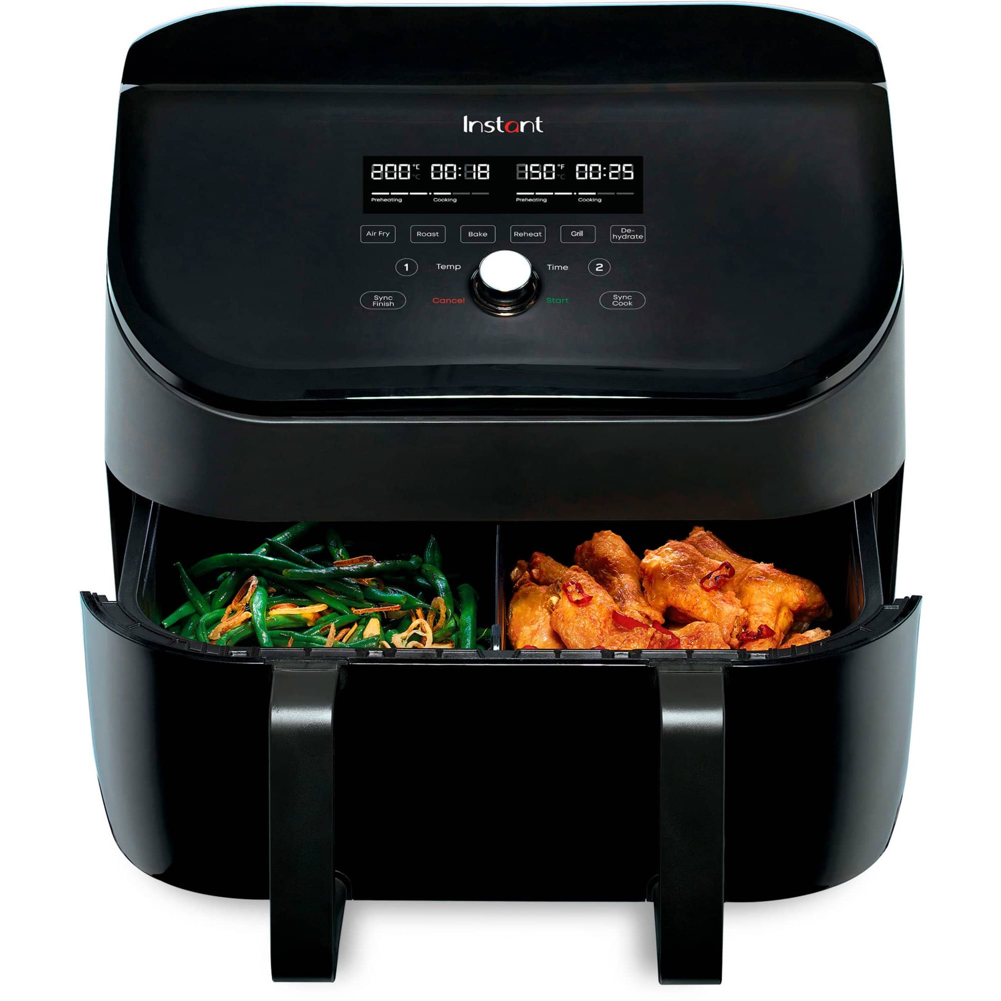 Läs mer om Vortex VersaZone Dubbel airfryer, 8,5 liter