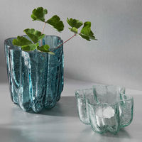 Crackle telysholder 5,8 cm, sirkulær