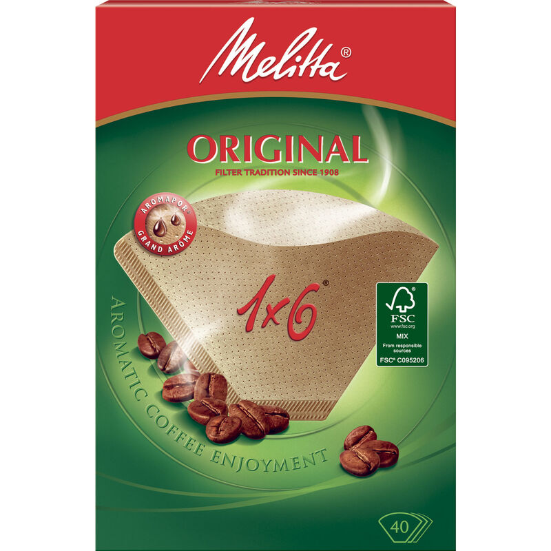 Kaffefilter 1x6/40