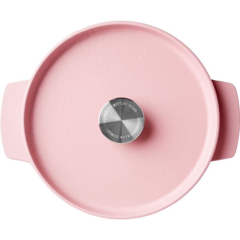 Støpejernsgryte 26 cm/5,2 liter, dried rose