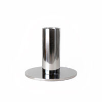 Ljusstake låg 7 cm, rostfritt stål