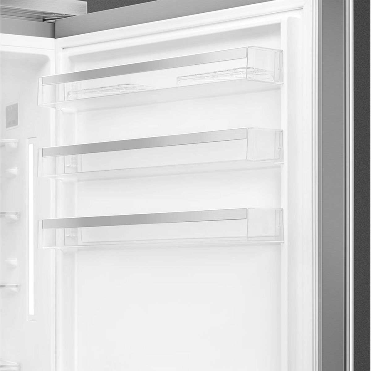 Smeg FA3905RX6 högerhängd kyl/frys 70 cm, rostfritt stål