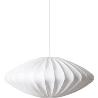 Ellipse taklampa 80 cm, vit