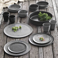 Djup Tallrik Svart 19,4 cm