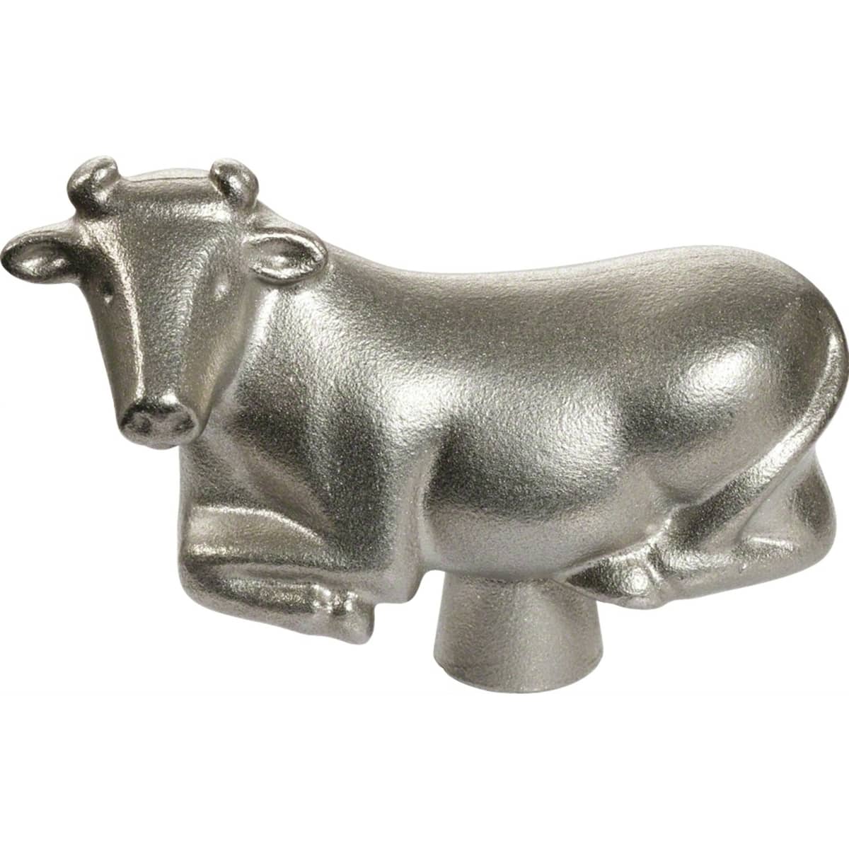 Knopp av Metall, djur/ku