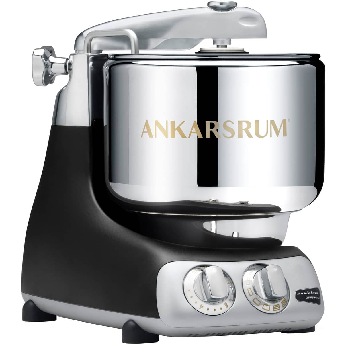 AKM 6230 kjøkkenmaskin + Kjøttkvern, mattsvart