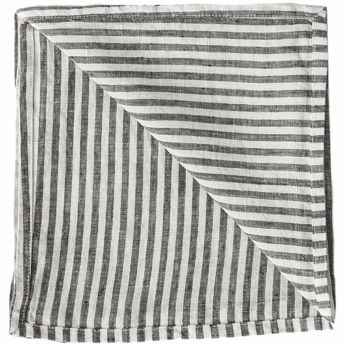 Lautasliina 45 x 45 cm, harmaa/valkoinen