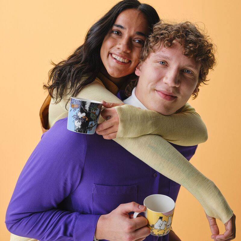 Muumi muki 30 cl, Sydänystävät