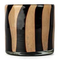 Calore lyslykt extra small, svart/beige