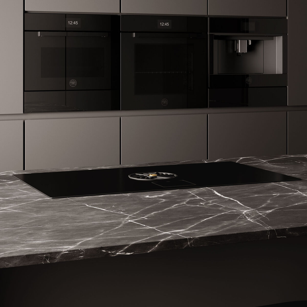 FMOD6117CTB3 Modern dampovn med pyrolyse 80 liter, svart