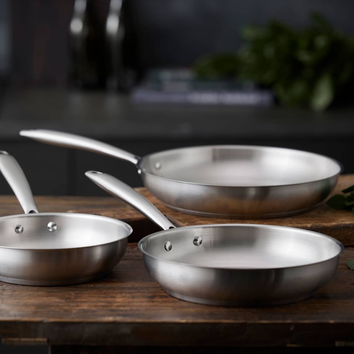 Roya stekepanne 20 cm, rustfritt stål