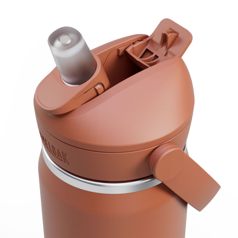 Thrive Flip Straw drikkeflaske 0,75 liter, sierra red