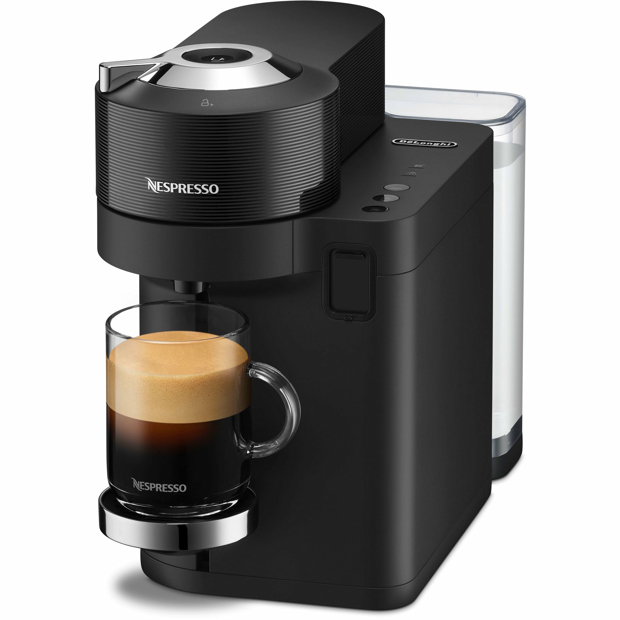 Alternativ bild 1 för Nespresso Vertuo Lattissima kapselmaskin, matt black & glossy