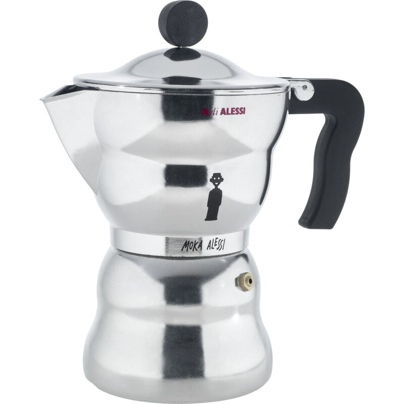 Espressobrygger Moka Alessi, 6 kopper