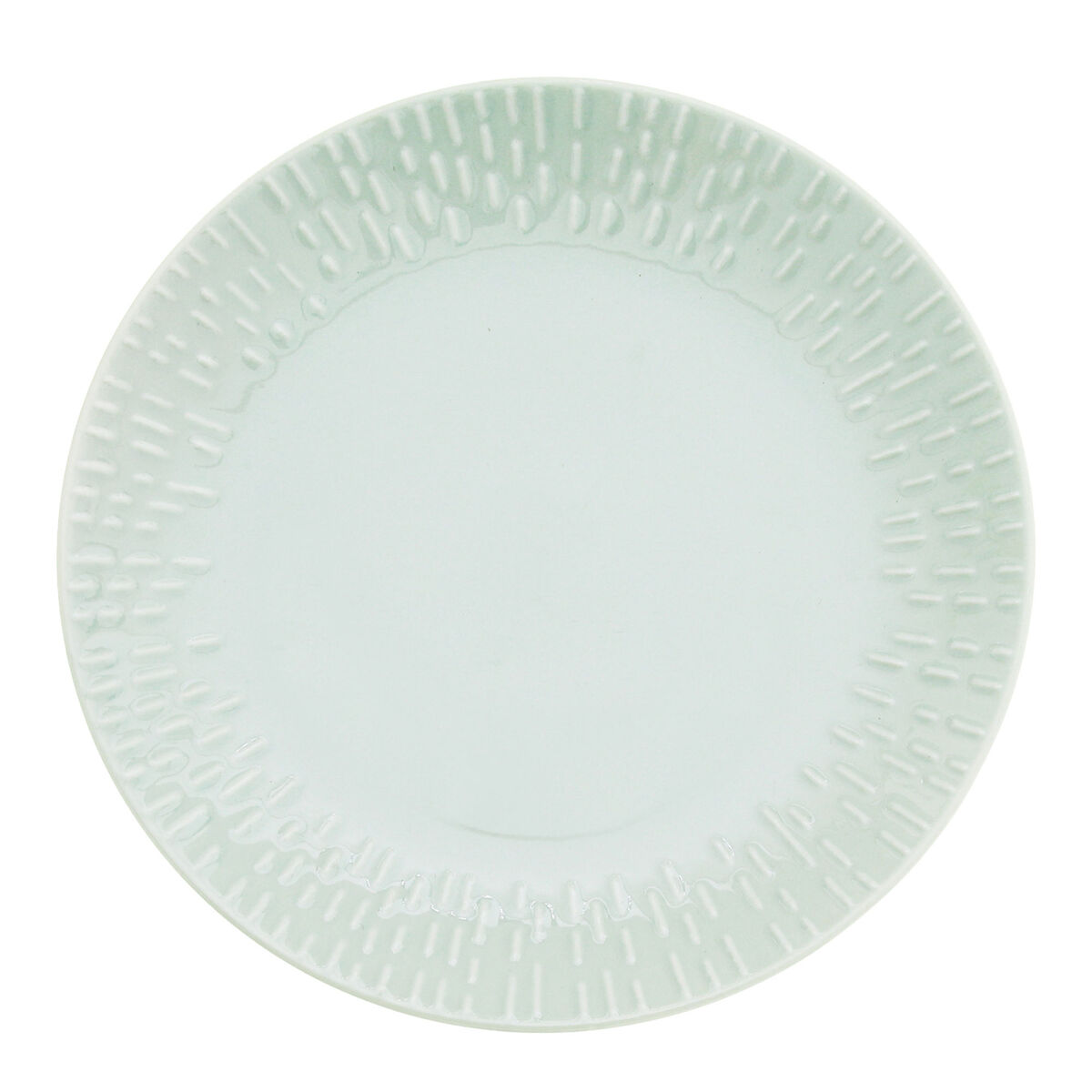 Confetti desserttallerken 21 cm, pistachio