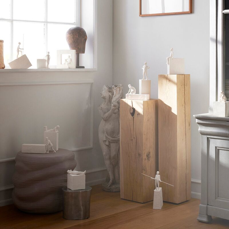 Astro Vægt stjernetegnsfigur, hvid