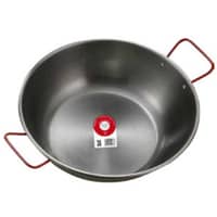 Gryta djup och vid i polerat kolstål 50 cm18 liter