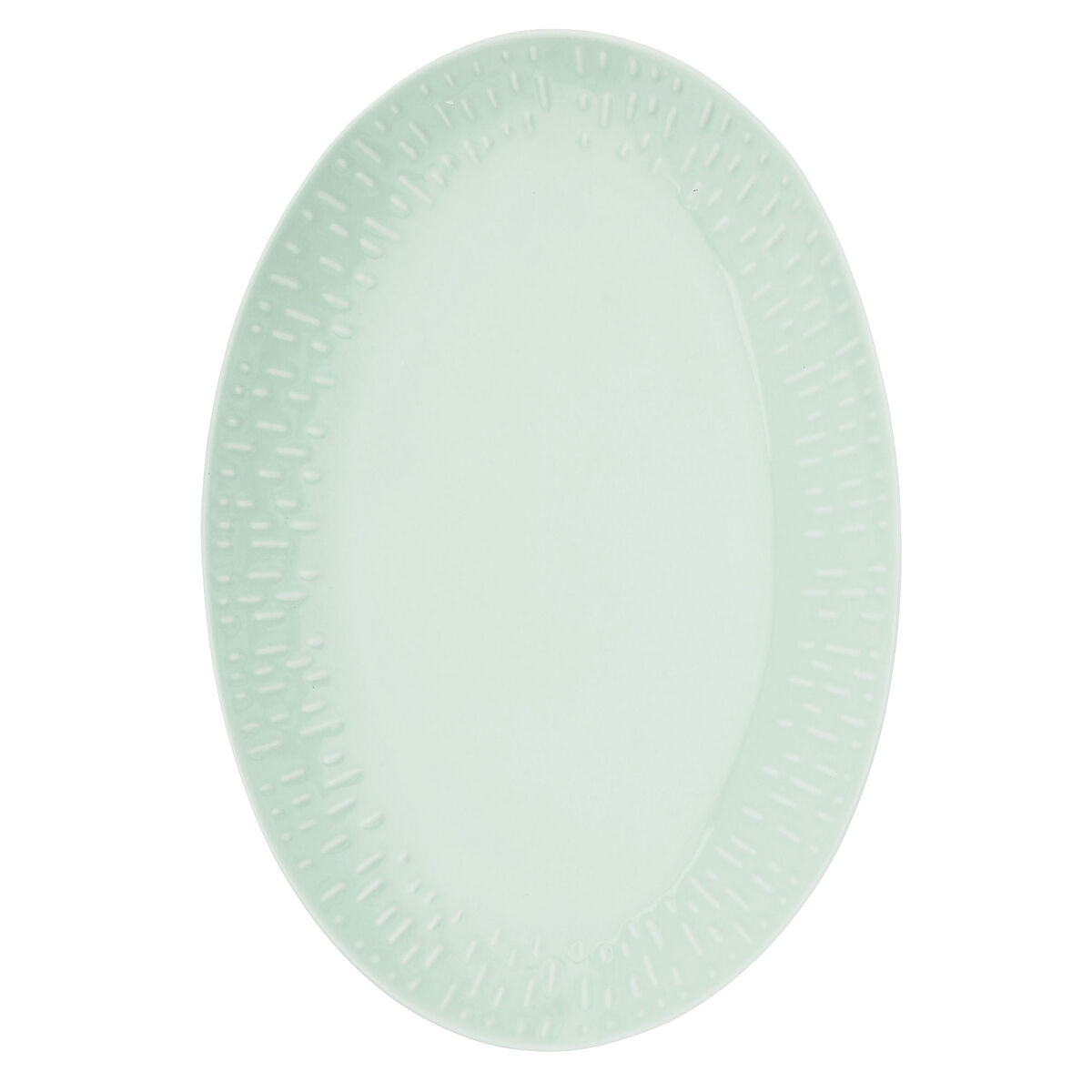 Confetti soikea vati 36 × 25,5 cm, pistachio