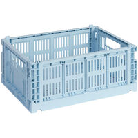 HAY Colour Crate Medium förvaringslåda, soft blue