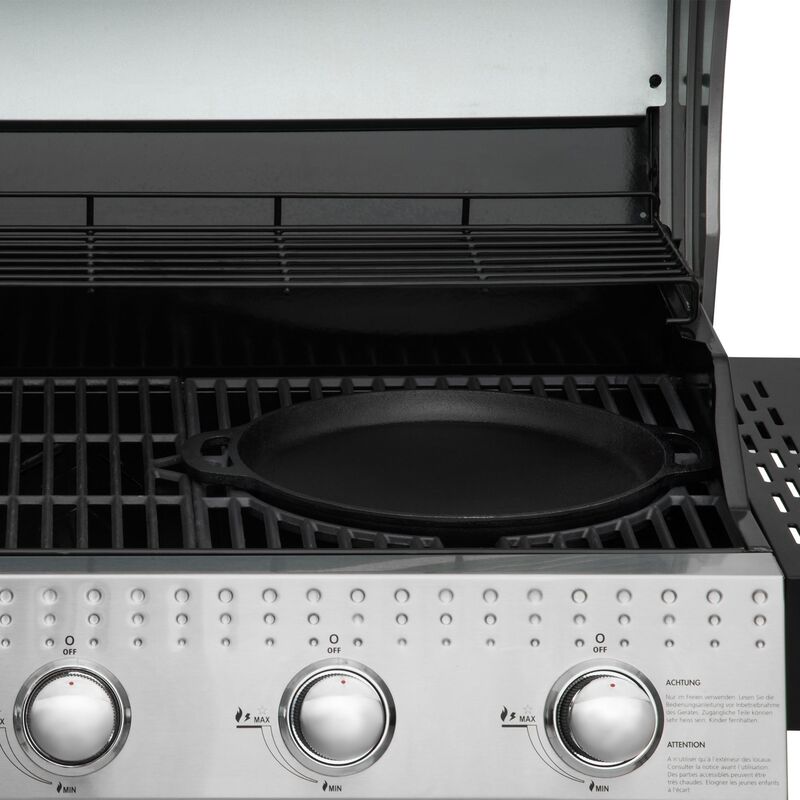 Gjutjärnspanna Multigrill, 30 cm