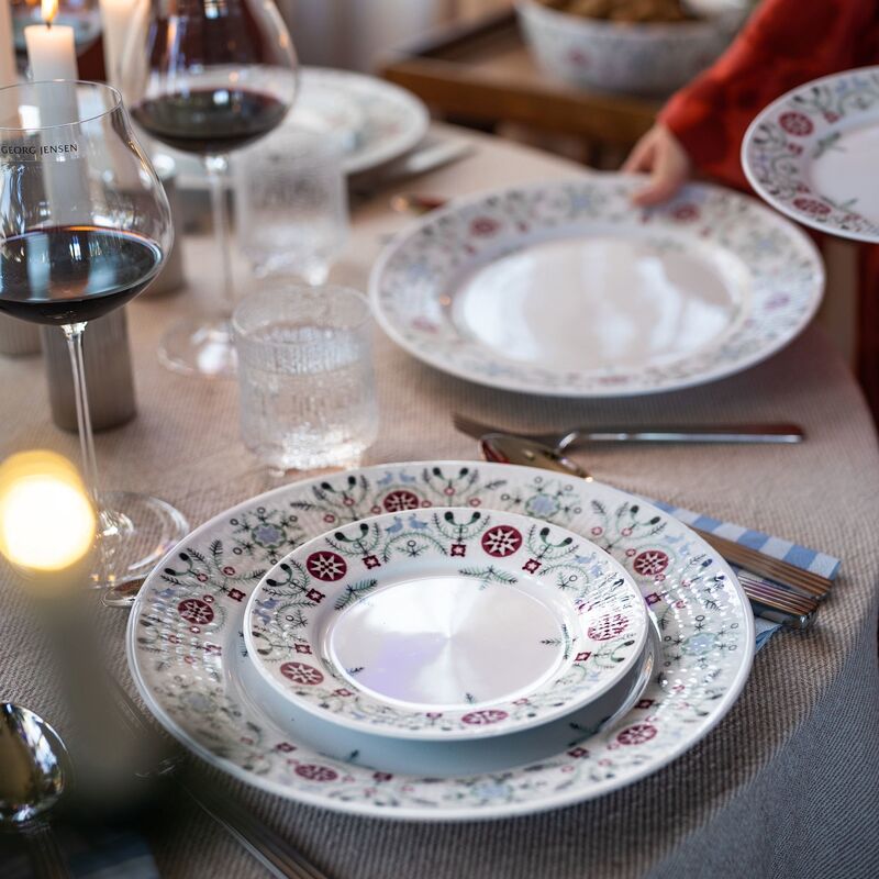 Swedish Grace Vinter Tallerken 27 cm., porcelæn
